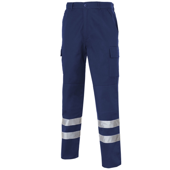 MULTI-RE-2B Reinforced trousers with reflective stripes